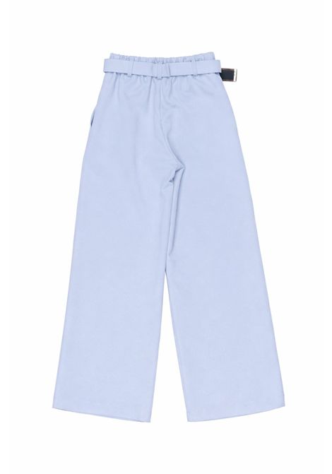 Pantaloni con cintura Lù-Lù BY MISS GRANT | LL4334AZZURRO